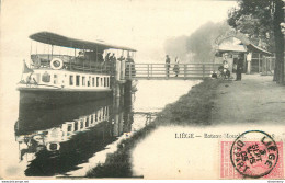 CPA Liège-Bateau Mouche-Timbre      L1704 - Lüttich