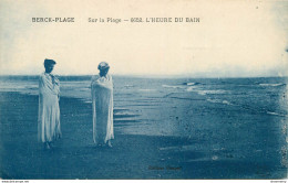 CPA Berck Plage-Sur La Plage-L'heure Du Bain-6652      L1803 - Berck