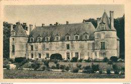 CPA Château De Bussy Rabutin-8-Timbre      L1746 - Autres & Non Classés