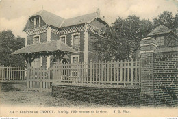 CPA Environs Du Crotoy-Morlay-Villa Avenue De La Gare     L1751 - Le Crotoy