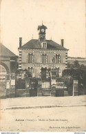 CPA Lavau-Mairie Et école Des Garçons-Timbre     L1377 - Other & Unclassified