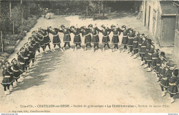 CPA Chatillon Sur Seine-Société De Gymnastique La Châtillonnaise-Section De Jeunes Filles    L1382 - Chatillon Sur Seine