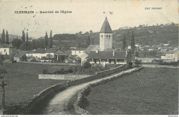 CPA Clermain-Quartier De L'église-Timbre    L1383 - Andere & Zonder Classificatie