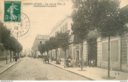 CPA Choisy Le Roi-La Rue De Vitry Et L'institution Franchot-Timbre     L1804 - Choisy Le Roi