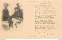 CPA Poésies En Patois Normand-n°2-Les Trachous D'bouais      L1905 - Basse-Normandie