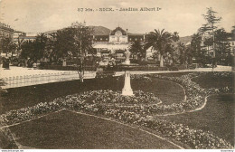 CPA Nice-Jardins Albert 1er-Timbre       L1613 - Parques, Jardines