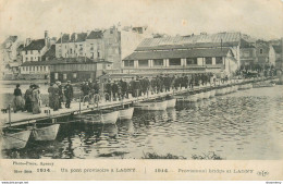 CPA Un Pont Provisoire à Lagny     L1891 - Andere & Zonder Classificatie