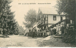CPA Le Lac Des Settons-Restaurant Du Chalet-1422-Timbre      L1741 - Andere & Zonder Classificatie