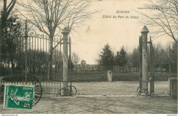 CPA Macon-Entrée Du Parc Du Sland-Timbre      L1741 - Macon