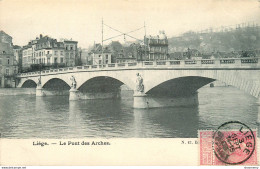 CPA Liége-Le Pont Des Arches-Beau Timbre       L2034 - Liège