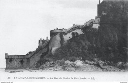 CPA Le Mont Saint Michel-La Tour Du Nord Et La Tour Boucle       L2034 - Le Mont Saint Michel