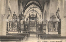 11664553 Estavayer-le-Lac Interieur De L Eglise Estavayer-le-Lac - Andere & Zonder Classificatie