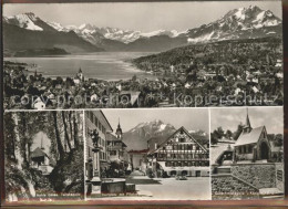 11664314 Kuessnacht Vierwaldstaettersee Alpenpanorama Hohle Gasse Dorfplatz Pila - Autres & Non Classés