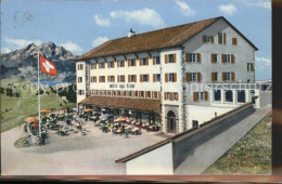 11664099 Rigi Kulm Berhotel Schweizer Flagge Rigi Kulm - Sonstige & Ohne Zuordnung