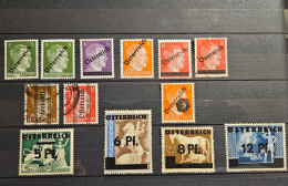 Austria (Österreich) 1945 Overprint Issue (some Nice Examples) - Altri & Non Classificati