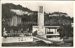 11663397 Luzern LU St. Karl Kirche Mit Kantonsspital Luzern - Other & Unclassified