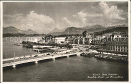 11663394 Luzern LU Neue Seebruecke Bahnhof Kunst- Und Kongresshaus Luzern - Other & Unclassified