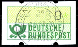BRD ATM 1981 Nr 1-1-080 Zentrisch Gestempelt X26F16E - Automaatzegels [ATM]
