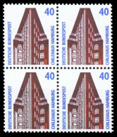 BRD DS SEHENSW Nr 1379u Postfrisch VIERERBLOCK X275306 - Unused Stamps