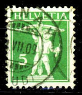 SCHWEIZ 1909 Nr 113I Gestempelt X299C2A - Oblitérés