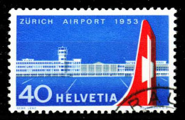 SCHWEIZ FLUGMARKEN Nr 585 Gestempelt X299CCE - Oblitérés