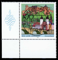BRD 1996 Nr 1868 Zentrisch Gestempelt ECKE-ULI X2CF6EE - Used Stamps