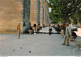 [34] - MONTPELLIER - LES JOUEURS DE BOULES LE LONG DES ARCEAUX - DAF 44 - Bocce