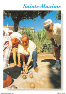 [83] SAINTE-MAXIME - BOULISTES SUR LA PROMENADE - Petanca