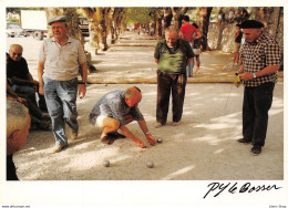 PÉTANQUE SOUS LES PLATANES - PHOTO LE BOSSER 1987 - Petanque