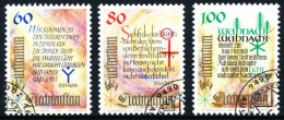 LIECHTENSTEIN 1993 Nr 1073-1075 Gestempelt SA190EE - Used Stamps