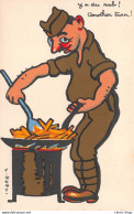 HUMOUR ILLUSTRATEUR MILITARIA P.REMY "Y A Du Rab ! " Soldat En Train De Cuisiner  ( ͡♥ ͜ʖ ͡♥) ♥ - Autres & Non Classés