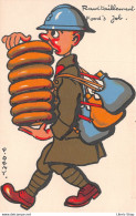 HUMOUR ILLUSTRATEUR MILITARIA P.REMY "Ravitaillement"" Soldat  ( ͡♥ ͜ʖ ͡♥) ♥ - Autres & Non Classés