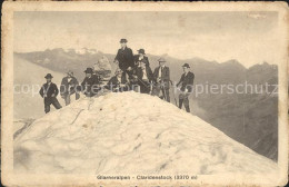 11663264 Glarus GL Glarneralpen Bergsteiger Auf Claridenstock Glarus - Sonstige & Ohne Zuordnung