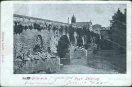 Cr282 Cartolina Benevento Citta' Ponte Lebbroso Inzio 900 Campania - Benevento