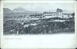 Cr281 Cartolina Benevento Citta' Panorama Inzio 900 - Benevento