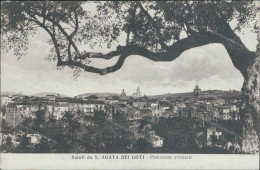 Cr284 Cartolina Saluti Da S.agata Dei Goti Provincia Di Benevento Campania - Benevento