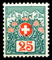 SCHWEIZ PORTO Nr 35a Ungebraucht X636942 - Impuesto