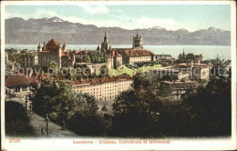 11663226 Lausanne VD Chateau Cathedrale Et Universite Lausanne - Sonstige & Ohne Zuordnung