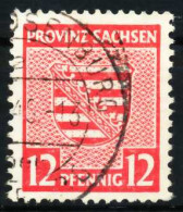 SBZ PROV. SACHSEN Nr 79Ya Gestempelt X659556 - Andere & Zonder Classificatie