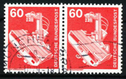 BRD DS INDUSTRIE U. TECHNIK Nr 990 Gestempelt WAAGR PAAR X668172 - Used Stamps