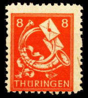 SBZ THÜRINGEN Nr 96AXu Postfrisch X67359E - Altri & Non Classificati