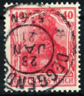 D-REICH INFLA Nr 145II Gestempelt X687566 - Used Stamps