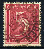 D-REICH INFLA Nr 158 Zentrisch Gestempelt X69285E - Used Stamps