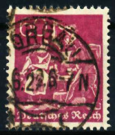D-REICH INFLA Nr 165 Zentrisch Gestempelt X69296E - Used Stamps