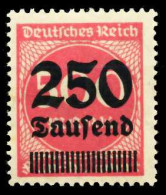 D-REICH INFLA Nr 295 Postfrisch X6B43C6 - Neufs
