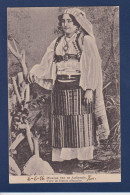 CPA Albanie Albania Type Femme Woman écrite - Albanie