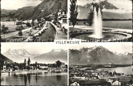 11663162 Villeneuve VD Ansichten See Alpen Villeneuve - Sonstige & Ohne Zuordnung