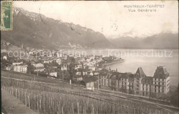 11663144 Territet Montreux Total Mit Genfersee Und Alpen Territet - Altri & Non Classificati