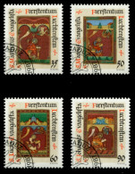 LIECHTENSTEIN 1987 Nr 930-933 Gestempelt SB49F16 - Used Stamps