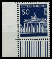 BERLIN DS BRAND. TOR Nr 289 Postfrisch ECKE-ULI X702EC2 - Unused Stamps